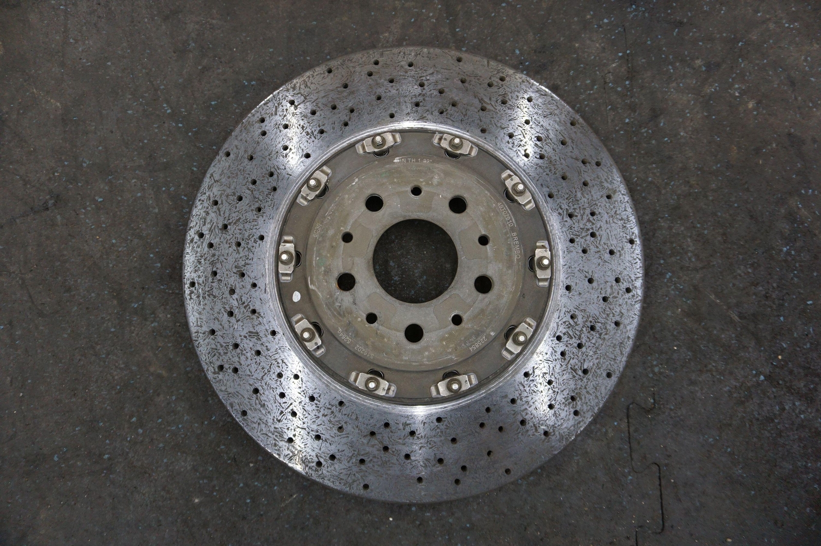 Front Left or Right Carbon Ceramic CF Disc Brake Rotor 216757 225854 Ferrari 612