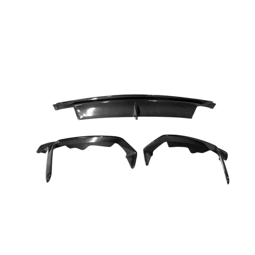 For TOYOTA GR86 BRZ 2022-24 REAL Carbon Fiber Front Bumper Lip Spoiler Splitter - Picture 11 of 11