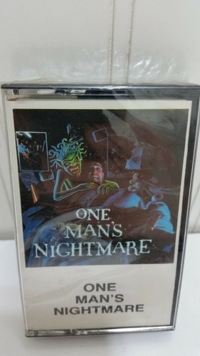 ONE MAN’S NIGHTMARE Cassette Tape Sealed 1988 NOS Andy Gerovac 8C611 Fire Ice ++ - Picture 2 of 10
