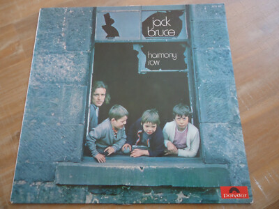 Jack Bruce    Harmony Row - 1st press Polydor 2310 107 Germany 1971 EX - CREAM