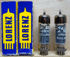 Pair: LORENZ ECLL800 | NIB & NOS ✅ Tubes Tube Röhre Valve ( 6KH8 )