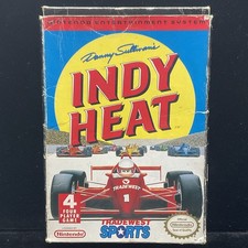 Danny Sullivan's Indy Heat (NES) Tested & Working CIB Secure Shipping Authentic
