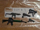 GI Joe Classified Cobra Figure Hasbro Parts Accessory Lot #3 Weapons Black Gun
