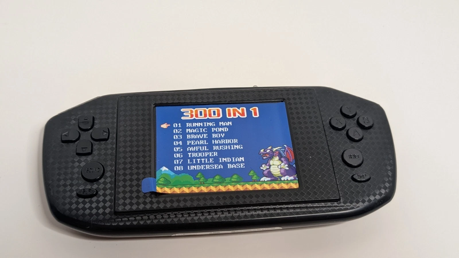 Lexibook JL3000 300 In 1 Handheld Electronic Game Console Retro Portable