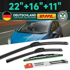 Scheibenwischer Set Vorne + HINTEN für FORD FUSION 2002-10; FIESTA V 2001-2008