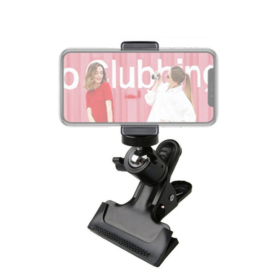 Rotated Phone 1pc Universal Phone Stand 360 Degree Rotating Adjustable Phone Clamp ...