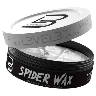 L3 Level 3 Spider Wax - Long Lasting and Strong Hold Improve Your Hair Volume an