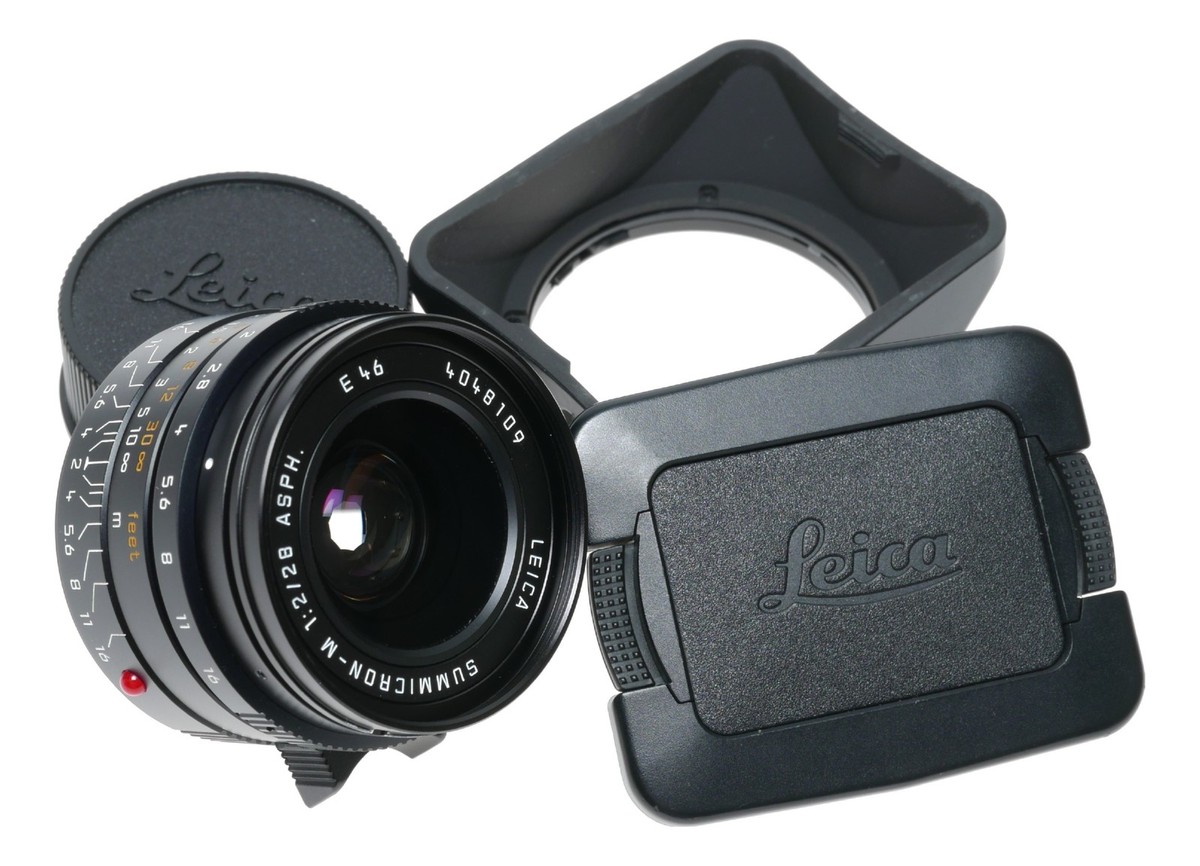 Leica Summicron-M 28 f/2 ASPH. Black 2/28mm f2 6-Bit Lens 11604 Leica Summicron-M 28 f/2 ASPH. Black 2/28mm f2 6-Bit Lens 11604