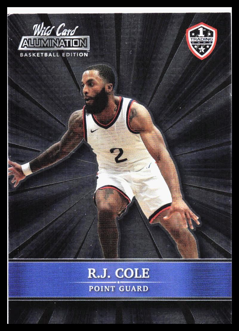 2021-22 Wild Card Alumination #ABC-67 RJ Cole