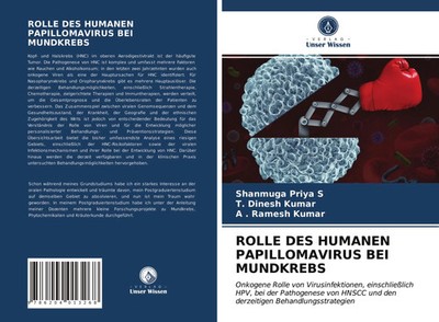 Shanmuga Priya S (u. a.) | ROLLE DES HUMANEN PAPILLOMAVIRUS BEI MUNDKREBS | Buch