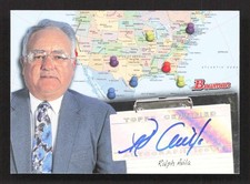 2008 Bowman Ralph Avila #SC-RA Scouts Auto Los Angeles Dodgers TV2784