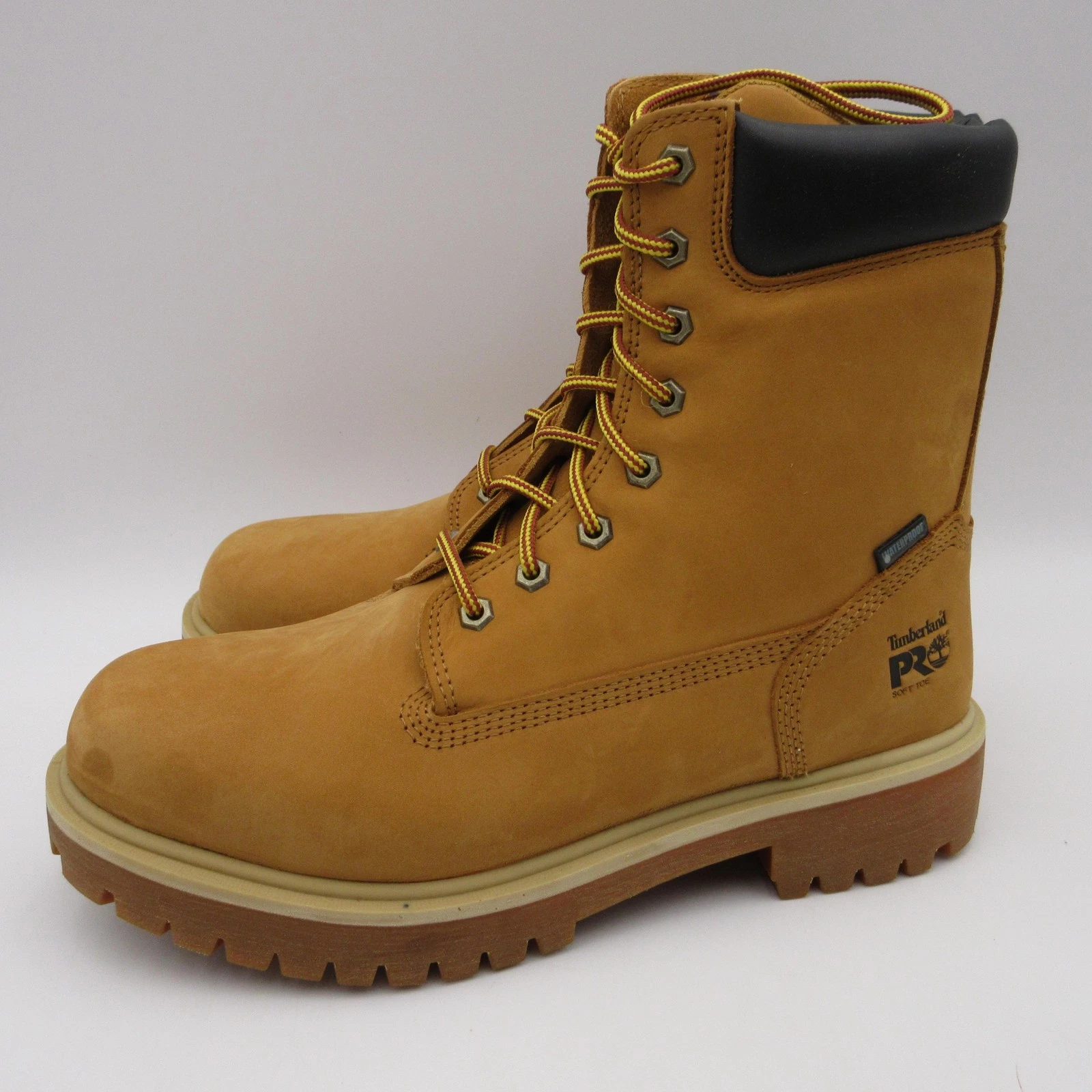 Timberland PRO Direct Attach Boots Mens Size 9.5 Soft Toe Waterproof TB026011713