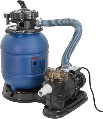 XtremepowerUS 13'' Sand Filter 3/4HP Pool (2,400 GPH), White