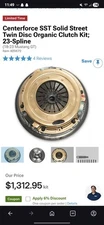 Centerforce SST Solid Street Twin Disc Organic Clutch Kit; 23-Spline