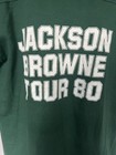 Vintage Jackson Browne Holdout Tour 80 Concert Shirt Size Small Men’s Green — photo 4