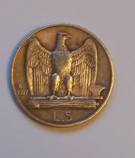 Lire 5 1927 V.E.III "Aquilotto"