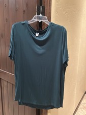 Old Navy Blue Green Luxe Top- XL