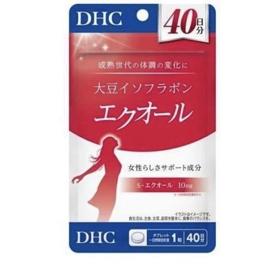 [DHC Soy Isoflavone Equol Supplement 40 Tablets (40-Day Supply) Japan