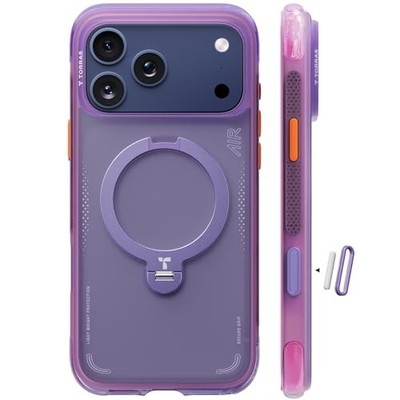 TORRAS Ostand Q3 Air iPhone 17 Pro Airbag Schutz Hülle 36
