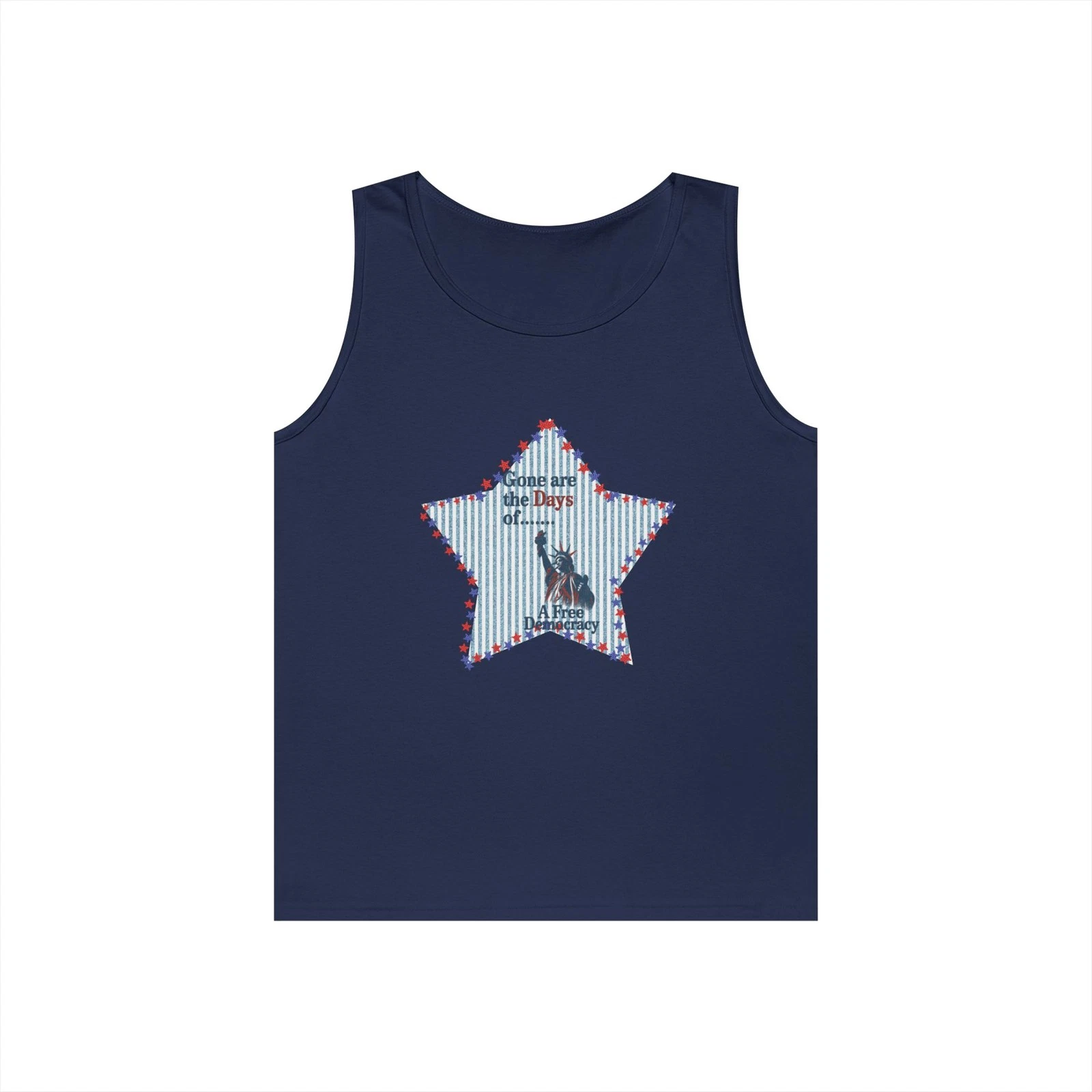Star-Embellished Unisex Heavy Cotton Tank Top - Casual Summer Wear, [...]
Opens in a new window or t