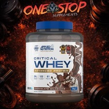 APPLIED NUTRITION CRITICAL WHEY 2KG (CHOCOLATE MILKSHAKE) FREE DELIVERY 26.48 per kilo