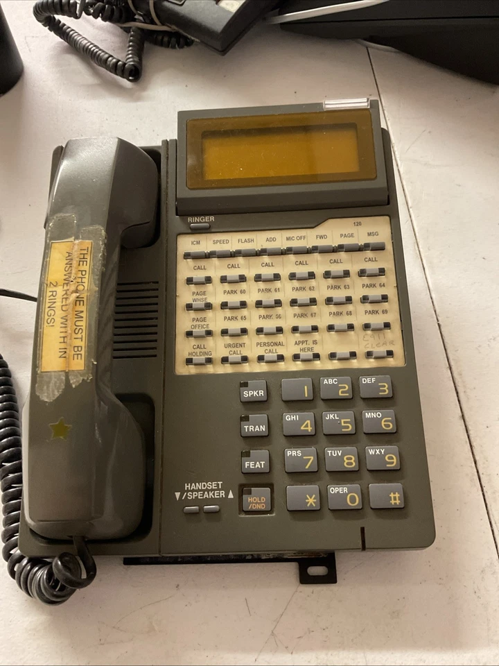 Iwatsu Omega-Phone Adix 12 Button Multi-Line Phone IX-12KTD-2 ECS - Image 2 of 4