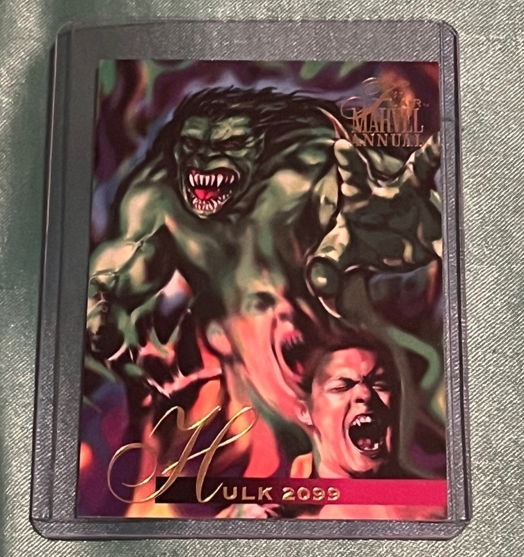 1995 Flair Marvel Annual #106 Hulk 2099