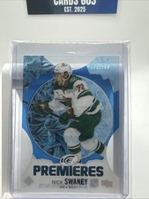 2023-24 Upper Deck Ice Hockey #192 Nick Swaney Ice Premieres Blue /799