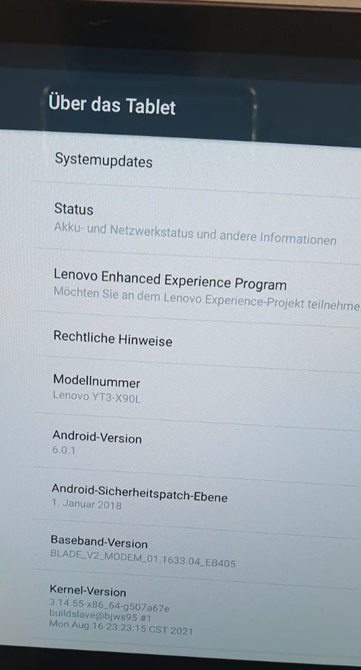 Lenovo Yoga Tab 3 Pro YT3-X90L 10,1" Wi-Fi/4G Beamer Tablet schwarz - Bild 3 von 4