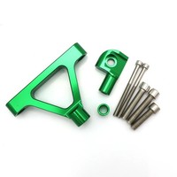 Motorrad LenkungsdäMpfer Stabilisator Halterung FüR Kawasaki ZX6R 07 08 A