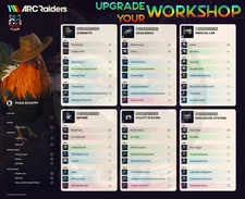 ARC Raiders|Upgrade Your Workshop|Scrappy|Gunsmith|GearBench|Medical Lab|Refiner