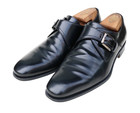 Salvatore Ferragamo Black Leather Single Monk Strap Dress Shoe Men’s SZ 8EE — photo 4