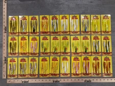 Lot of 30 Packs Rippin' Minnows - Northland - 1/2, 5/16, 1/4 oz - Mixed Colors