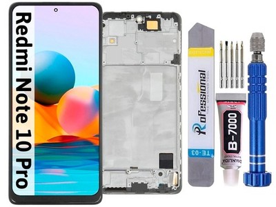 Für Xiaomi Redmi Note 10 Pro 4G Full Incell Display Bildschirm LCD Rahmen