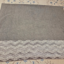 Avanti Bath Towel Chevron Galaxy Grey  Silver Nickel 100 Cotton 28 x 46