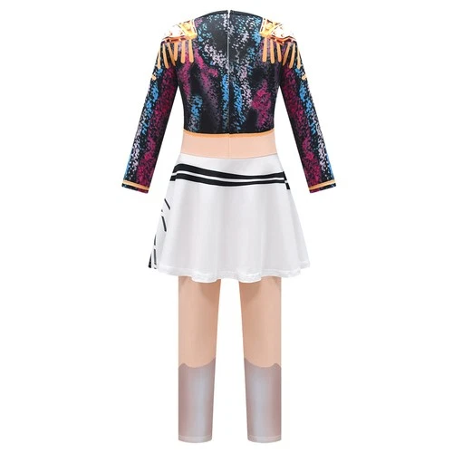 Girls Kpop Demon Hunters Cosplay Jumpsuit Rumi Zory Mira Costume Bodysuit Dress - Picture 32 of 66