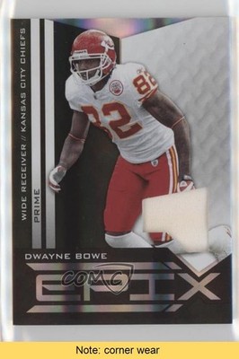 2010 Panini Epix Threads Black Jerseys Prime 37/50 Dwayne Bowe #26 READ 0af