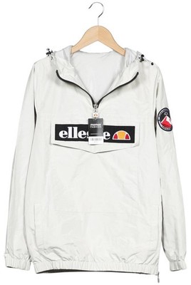 ellesse Jacke Herren Anorak Jacket Kurzmantel Gr. S Cremeweiß #06c4rsp