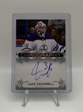 2023-24 Upper Deck SP Authentic Hockey Jack Campbell Chirography Oilers Auto