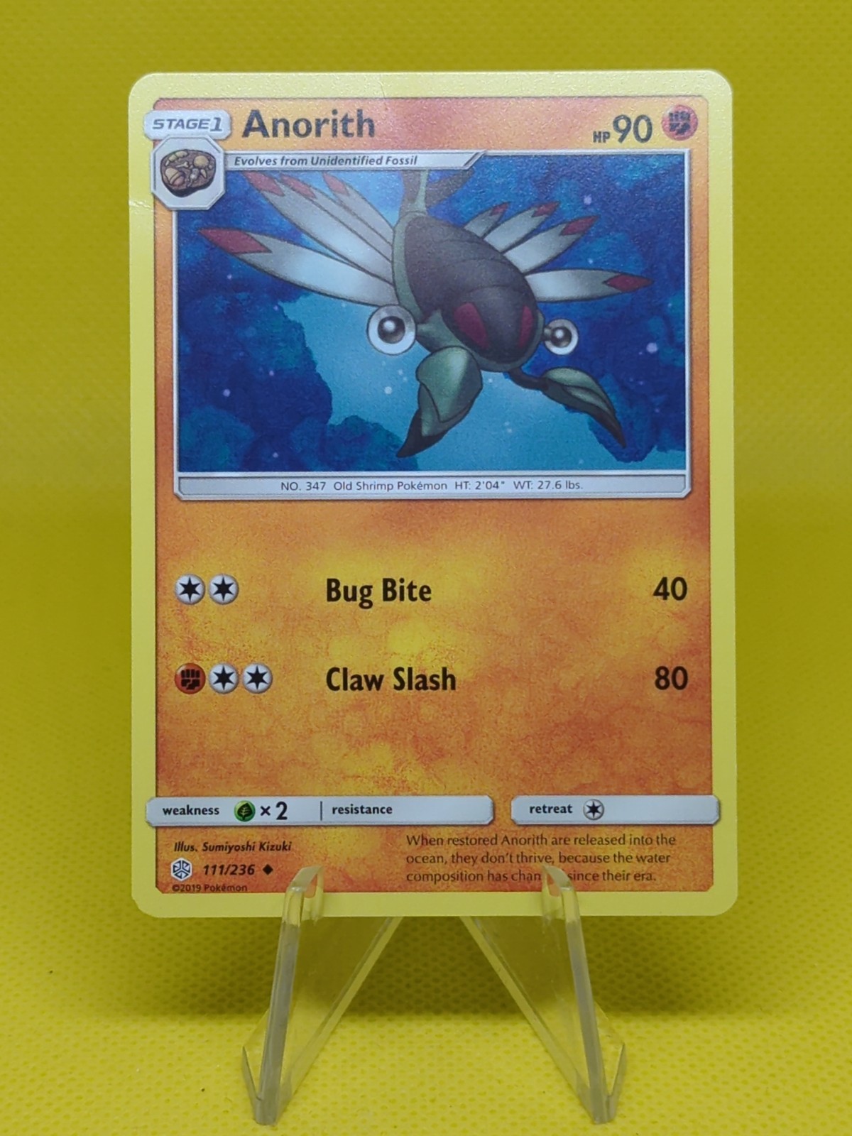 Pokemon - Anorith - 111/236 - Uncommon