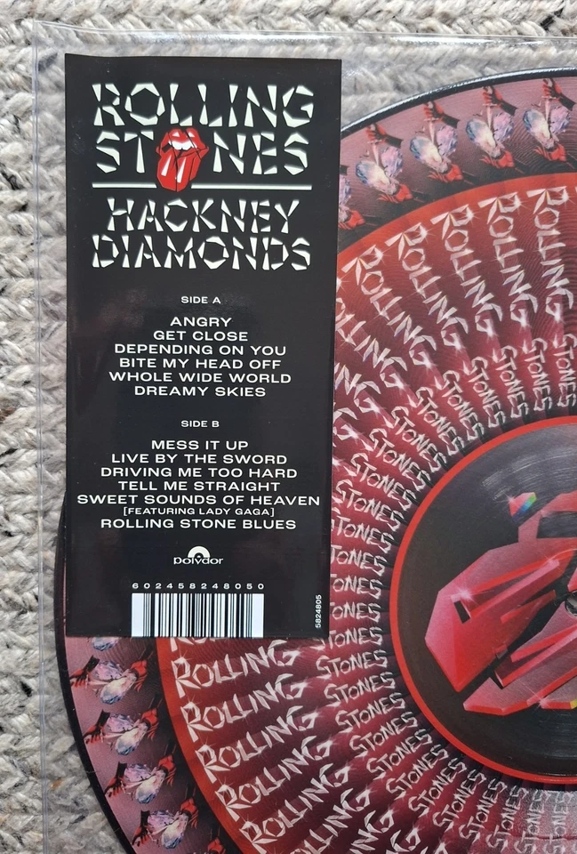 The Rolling Stones “Hackney Diamonds” 2023 Zoetrope Unplayed Keith Richards - Image 3 of 4