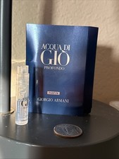 NEW Giorgio Armani Acqua Di Gio Profondo Parfum Spray 0.04 oz Free Shipping