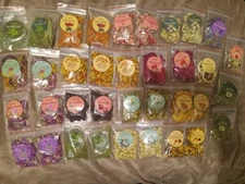 Lot of 36 Individual Labeled Bags Of Dried Flowers, Many Doubles Candle Making? 