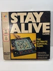 Vintage 1971 Milton Bradley Stay Alive Board Game Complete With All 20 Marbles