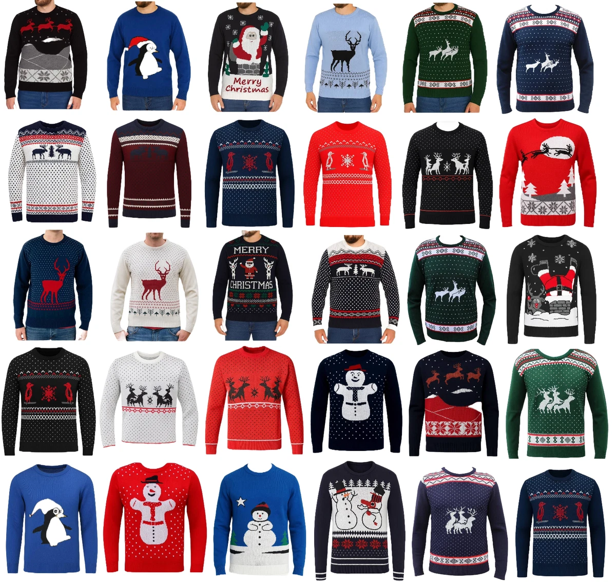 Maglione natalizio da uomo, con renna, divertente 3D, con cappuccio, unisex, con stampa 3D, per Natale, con cappuccio, 4XL, per uomo, Natale, Babbo Natale, Merry Christmas Jumper, Ag., M