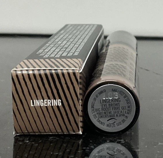 MAC Eye Brows Big Boost Fibre Gel - LINGERING .14oz NIB - Image 4 of 4