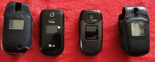 LG-VH170 Samsung SCH-U360 Verizon Flip Phone Lot WORKING Y2K Retro