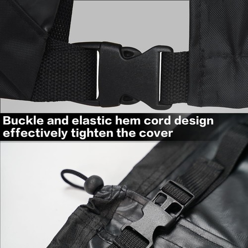 Generator Cover Heavy Duty Waterproof 26" Portable Generator Protection Cover... - Picture 4 of 7