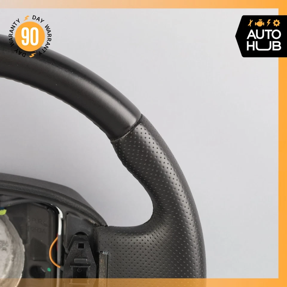 06-16 Aston Martin V8 Vantage DB9 Rapide Steering Wheel Black 9G333600DA OEM 26k - Image 3 of 4