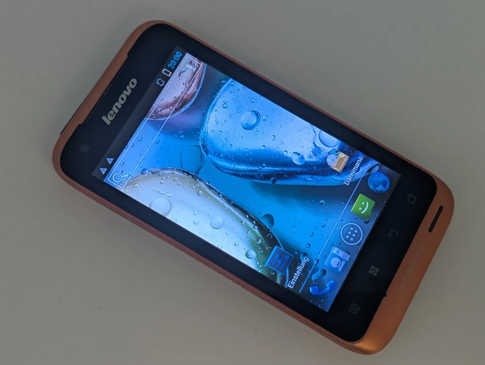 Lenovo A660 4GB Orange Android Smartphone  ✅, Foto 1 von 5